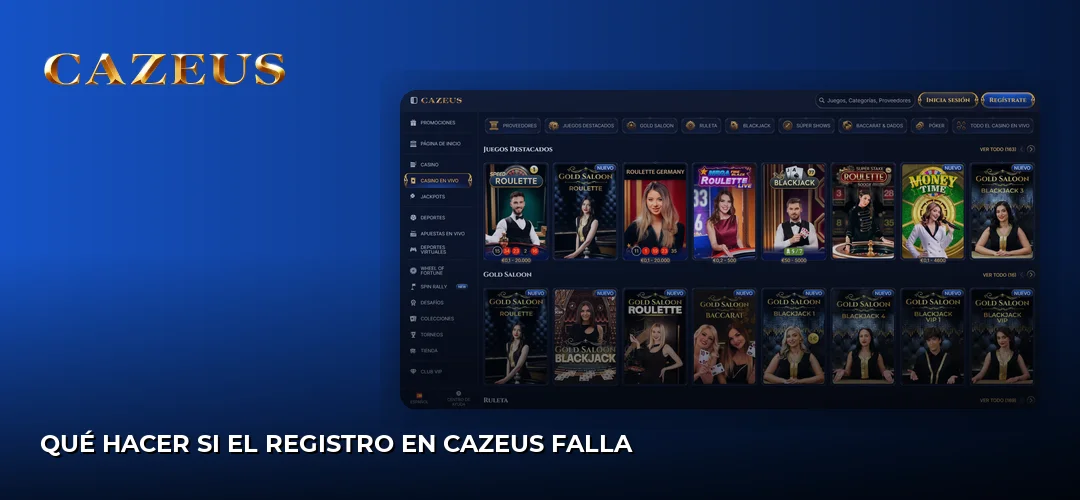 Cazeus promotional banner