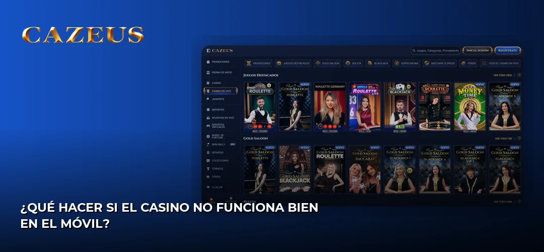 Cazeus promotional banner