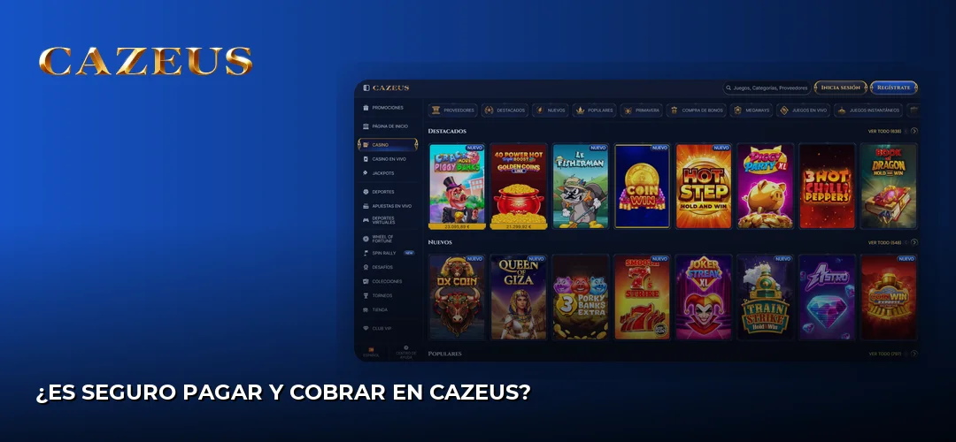 Cazeus promotional banner