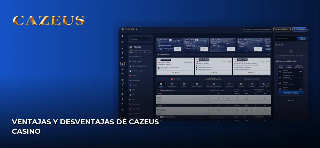 Cazeus promotional banner